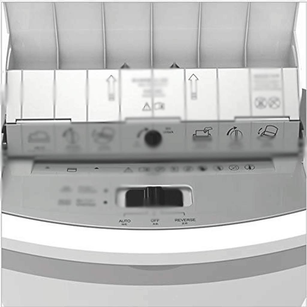 Shredder- automática de 6 Hoja de Servicio Pesado con Cortes transversales de Papel/CD/Tarjeta de Crédito Shredder 10 Minutos de Funcionamiento,