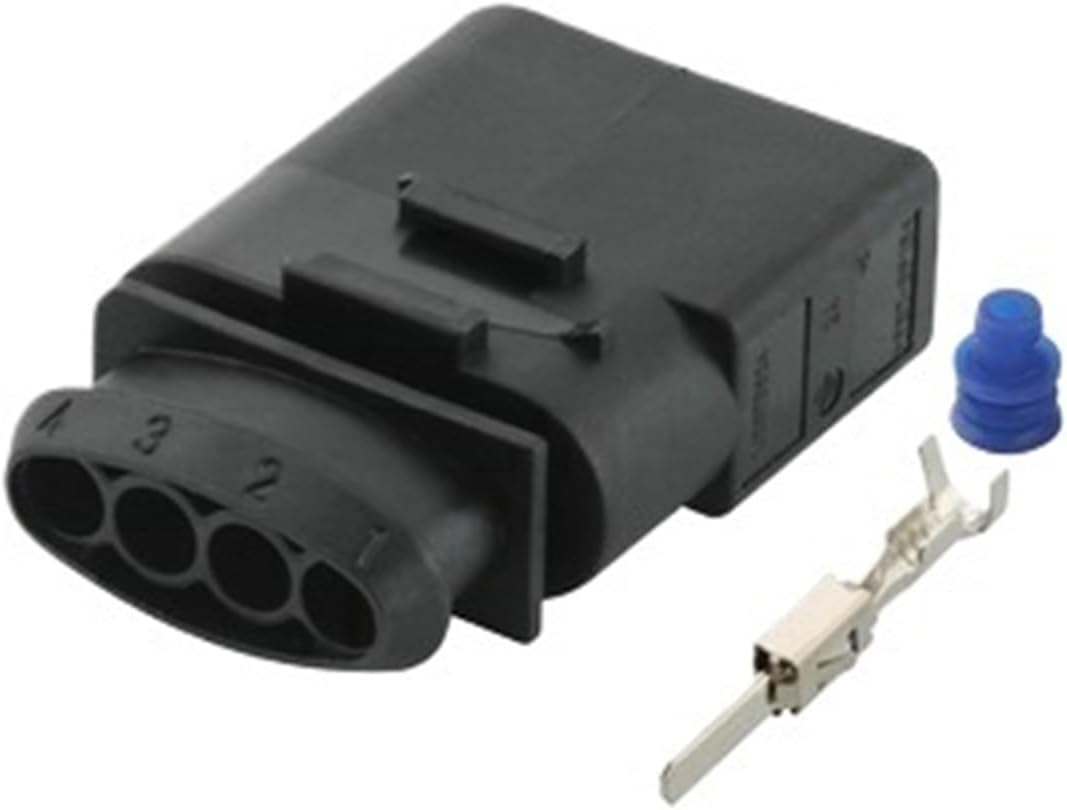 Auto 4pin Plug 1J0973824 1J0 973 824 Cable Harness Connector 1534159-1 With Terminals And Seals(10pcs)