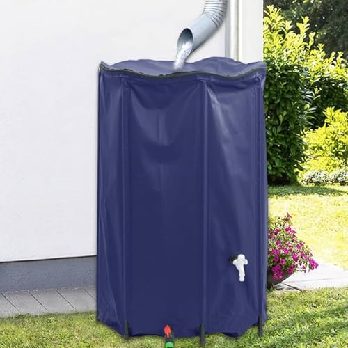 Gecheer Réservoir d'eau de Pluie Pliable 1000L - Stockage Durable, Facile à Transporter, Convient pour Jardin, Camping et Plein Air