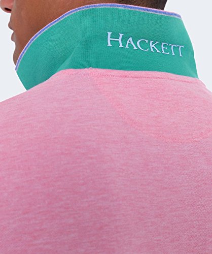 Hackett New Classic Polo, Multicolore (Pink/Sky)