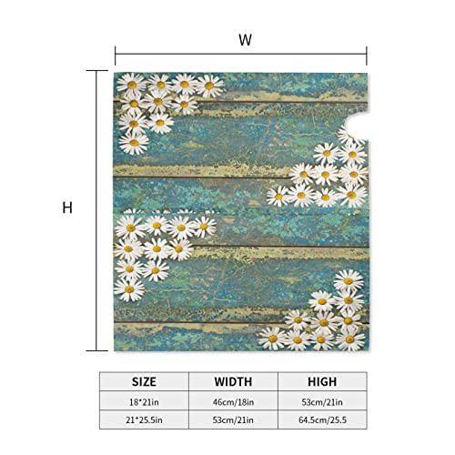 Foruidea Vintage Wooden Wood Daisy Mailbox Covers Magnetic Mailbox Wraps Post Letter Box Cover Standard Oversize 21 X 18 Mailwrap Garden Home Decor #TOP5