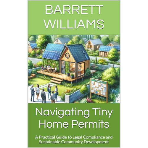 Navigating Tiny Home Permits Audiolibro Por Barrett Williams arte de portada