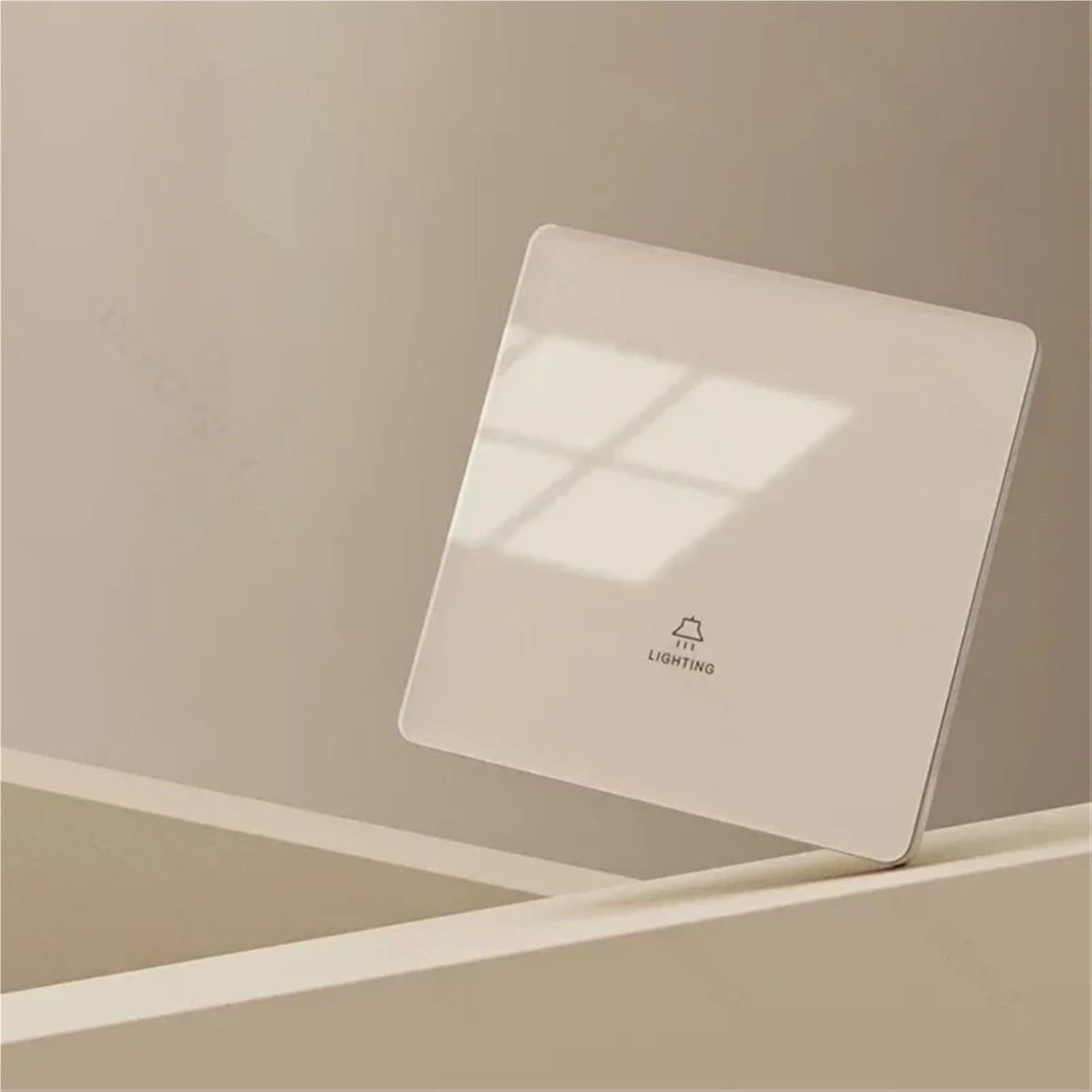 Włącznik ścienny, Panel ścienny z włącznikiem światła ze szkła hartowanego 1-4 Gang 1-2-drożny przycisk 220 V 88 mm x 86(4gang,2Way)
