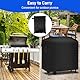 Grillabdeckung Wetterfest, 420D Grill Abdeckung, wasserdichte Grillabdeckung für Gasgrill, Balkon, Reißfest BBQ Cover Schutzhülle Abdeckhaube Grillhaube Abdeckplane Gasgrill-Schutz(117 * 66 * 117cm)