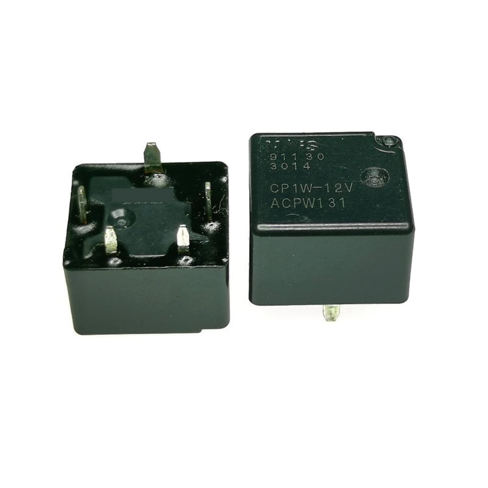 QRUYHBAJU 10Pcs Relay CP1-12V CP1W-12V CP1a-12V 12V ACP131 CP1 300C J764 Directional Lock Vulnerable Relay 12VDC(CP1-12V 5PIN)