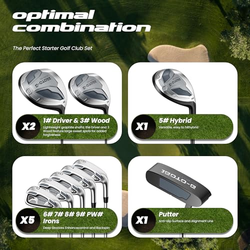 1GoTo-G 11-Piece Golf Set