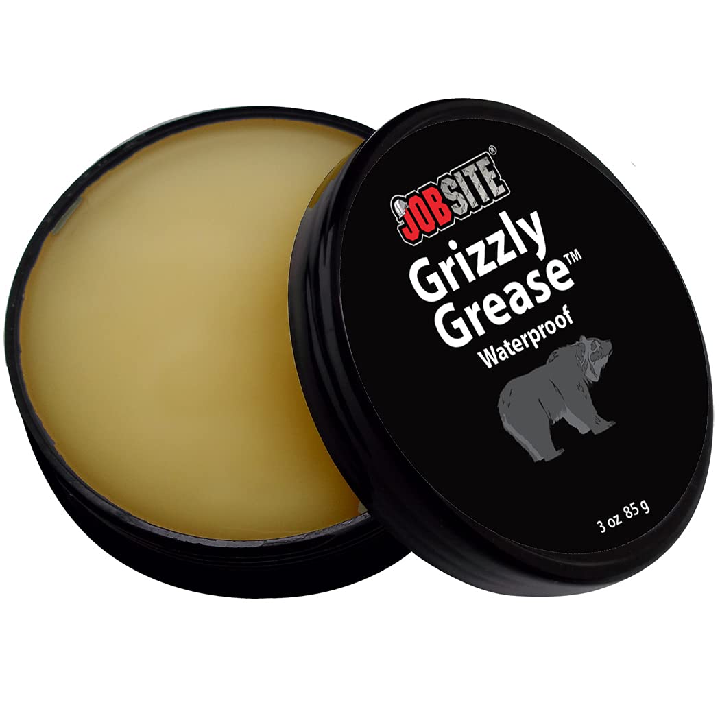JobSiteJobSite Grizzly Grease Waterproofing - Leather Protector - 3 oz
