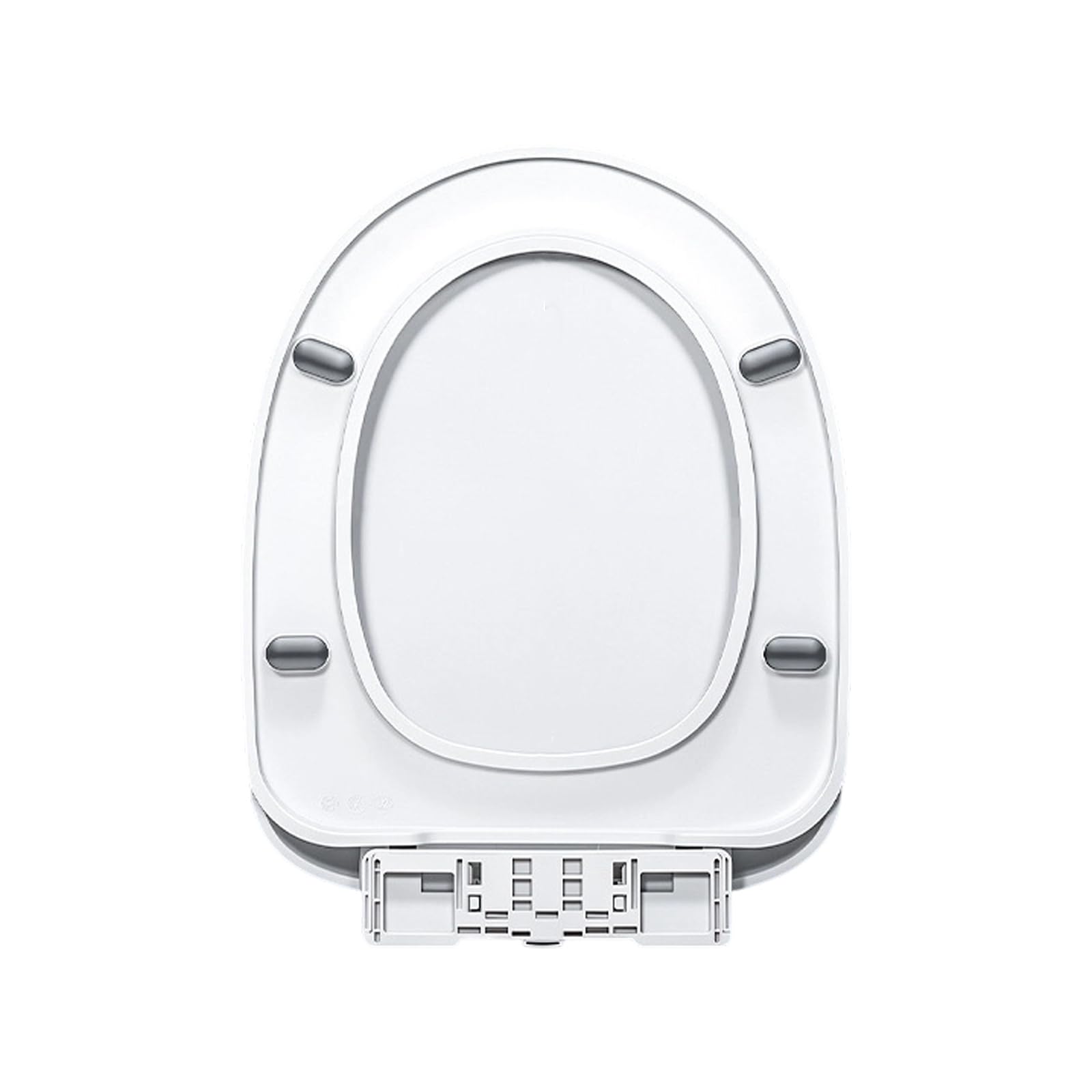 Dailibeer A Luxurious U Shape Duty Quiet Closed Toilet Seat Abs Build Fast Release & Wide Compatibility Abs Toilet Cover For Bathroom Seats