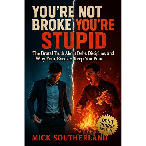 You’re Not Broke, You’re Stupid Audiolibro Por Mick Southerland arte de portada