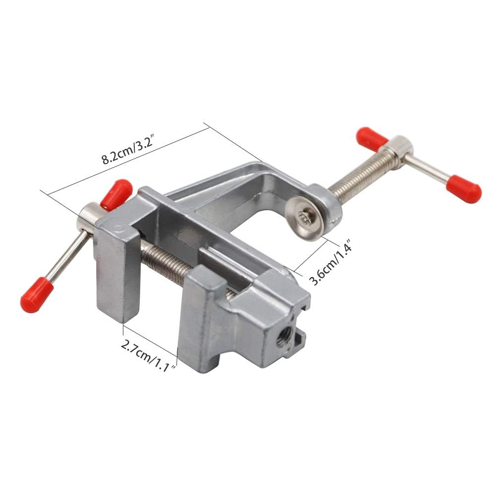 AASONS Mini Table Vise Clamp Small Bench Vice For Small Work Hobby Jewellery DIY Craft Repair Tool Portable Work Table Bench 1