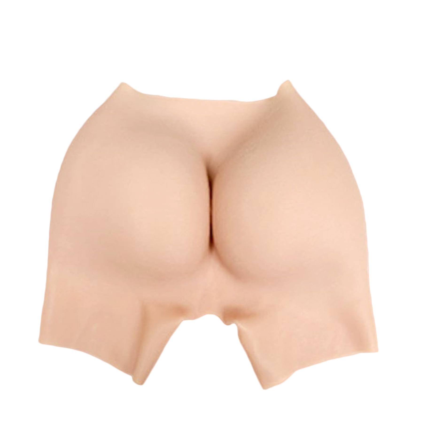 Pantaloni in Silicone Mutandine Rinforzanti per I Fianchi Mutandine Push Up Modellanti Mutandine Contenitive per Glutei Finti per Le Donne,Bianca,One Size