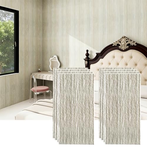 Paneles de pared de piedra de imitación 3D, revestimiento de decoración de textura interior, revestimiento de pared decorativo para tienda y vestíbulo, paquete de 8