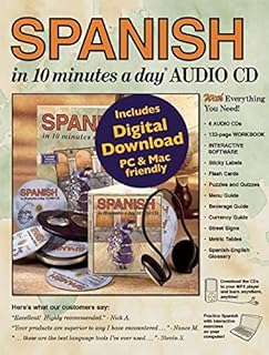 SPANISH in 10 minutes a day® AUDIO CD