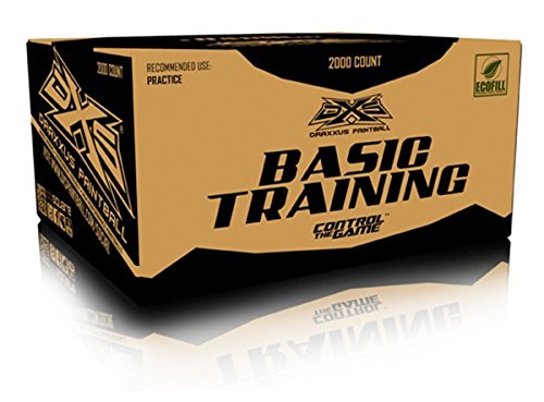 Draxxus DXS Basic Training Paintballs - 2000 Rounds