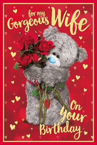 Me to You Wife Birthday 3D Holographic Birthday Card