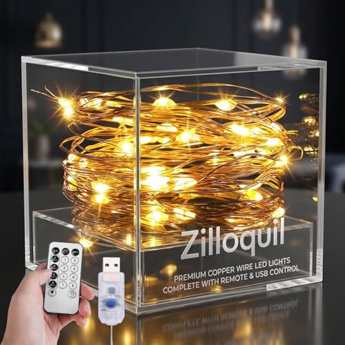 Image of 5M /50 LEDs /String /Strip Smart Magic LED Fairy Light with Remote Control, USB Powered, DIY Rope Light for Festival, Indoor Room & Home Decoration (WW Fairy String Light)