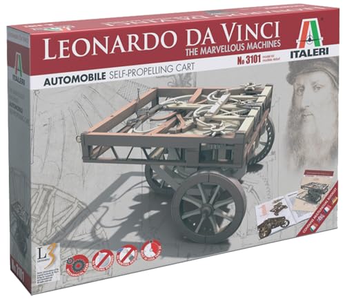 Maquette Da Vinci Voiture PLATZ ITALERI IT3101 en plastique à monter