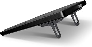 Nillkin Computer Keyboard Stand Riser for Desk Adjustable Laptop Stand Riser Aluminum Stable for HP for DELL Gaming PC (Black)