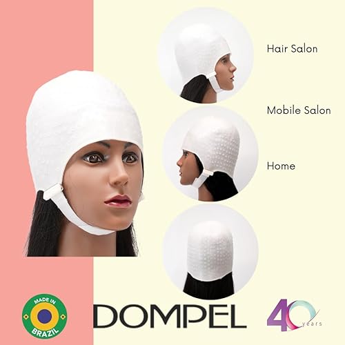 Miniatura 6 de Dompel Gorro de silicona para el cabello | Gorra de silicona profesional reutilizable | Especial para teñir el cabello | Modelo 233 CA - 2 UND