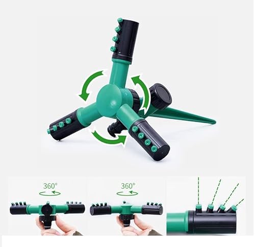 image for Ausale Garden Water Sprinklers 2Pcs Automatic 360° Rotating Lawn Spri