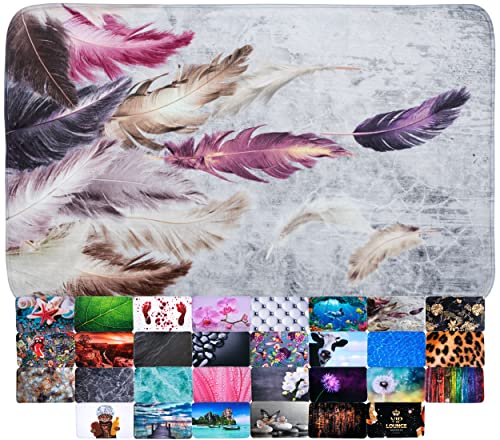 Sanilo Badteppich I viele schöne Badematten zur Auswahl I Badvorleger sehr weich und rutschfest I waschbar und…