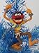 The Muppets Set of 7 Holiday Christmas Tree Ornaments Featuring Kermit the Frog, Miss Piggy, Fozzie, Gonzo, Animal and Walter - 3
