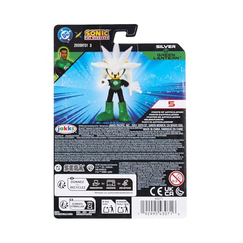 DC X Sonic Collectable 2.5 Inch Scale Action Figures Knuckles Silver Rouge Dr. Eggman Featuring Multiple Points of Articulation for Action-Packed Posing - image 6