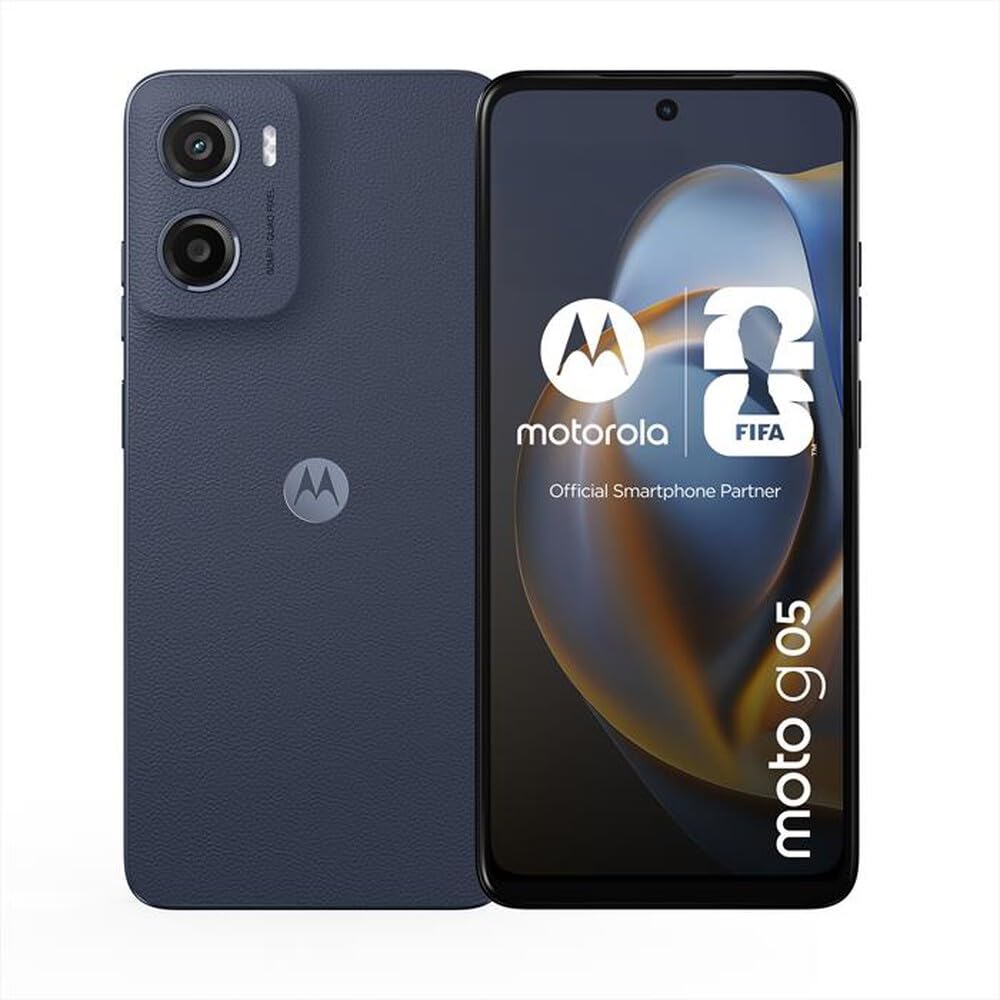 Motorola Moto G05, 4G, 8GB-128 GB, Azul (Denim Blue), Dual SIM