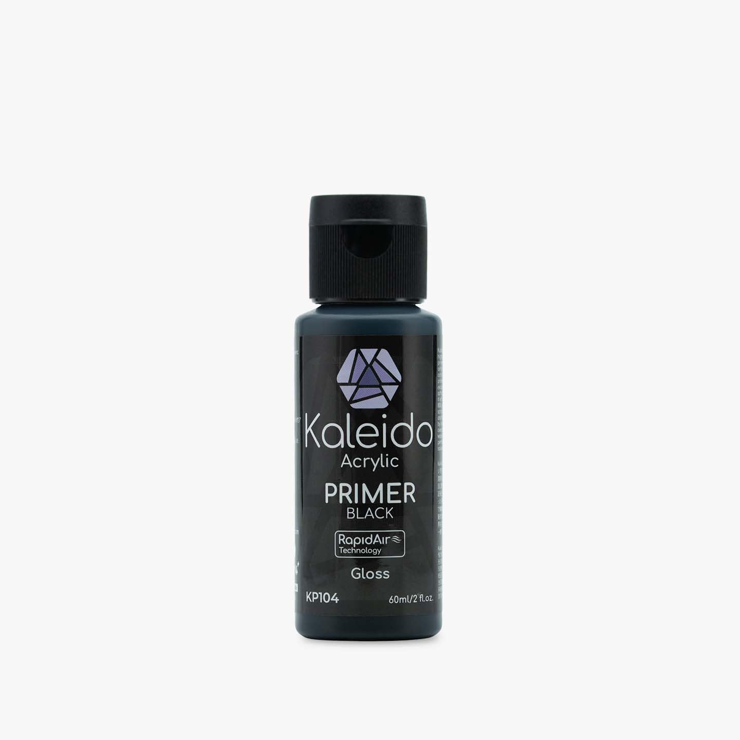 Gaahleri Kaleido Colorworks Primer for Airbrush Model Building Acrylic Paint KP104 Gloss Black Primer