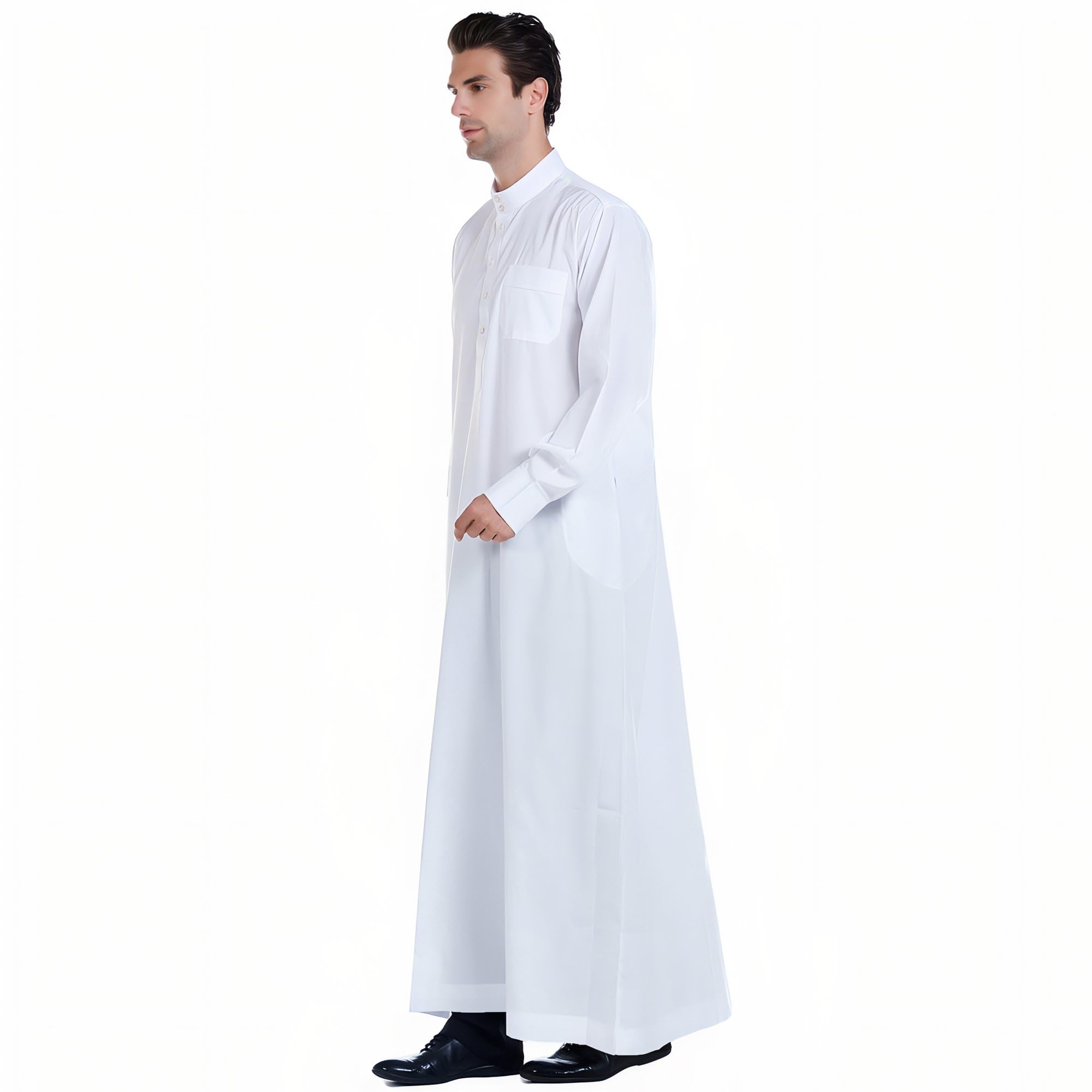 Caftano Uomo – Abito Musulmano Thobe Djellaba Kami