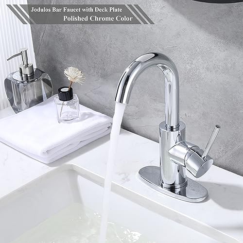 Jodulos JU1100-CP Chrome Bar Sink Faucet Single Hole thumb #5