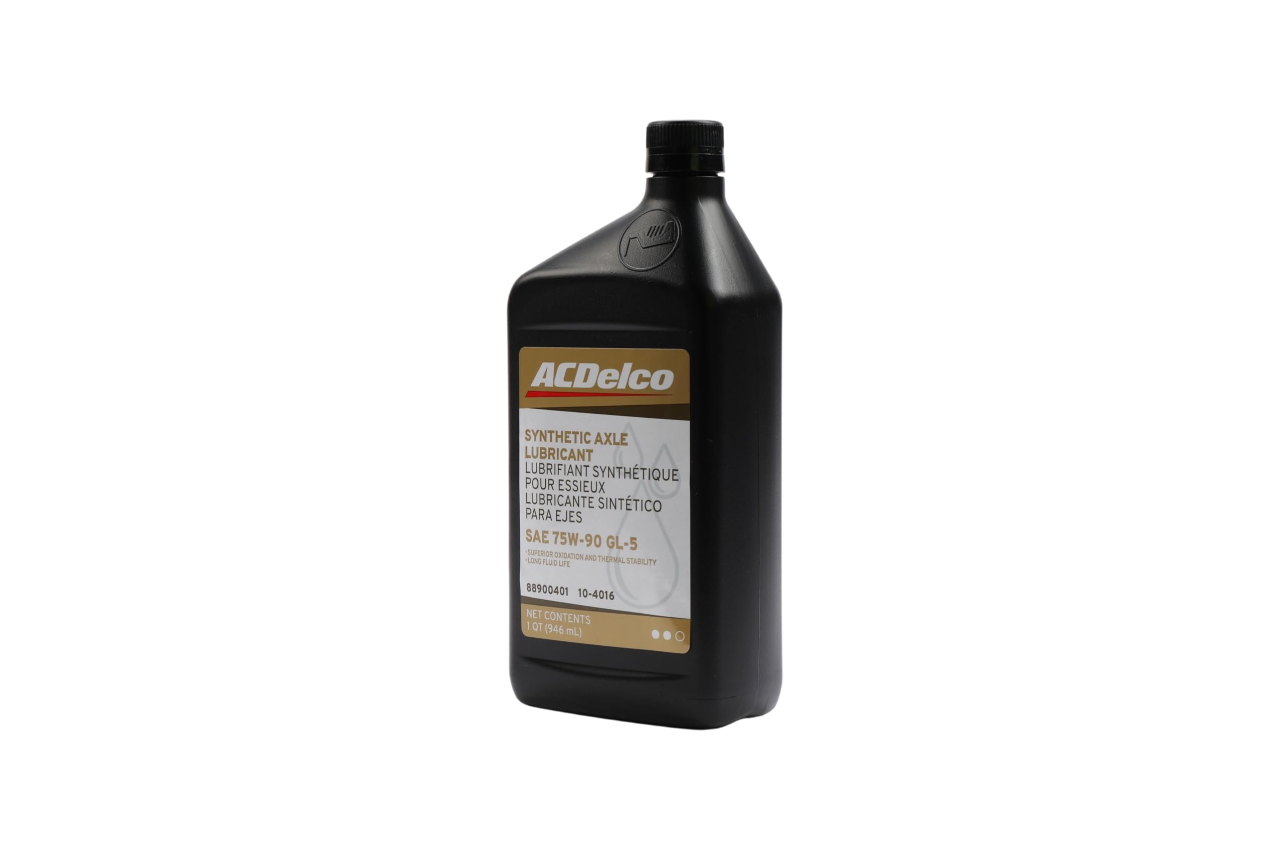 ACDelco 10-4016 75W-90 Synthetic Axle Gear Oil - 32 oz