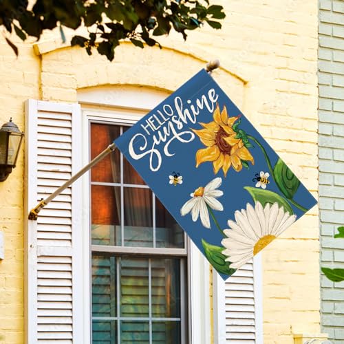 Drapeau de maison Hello Sunshine pour célébrer l'été avec gaieté - 2