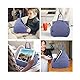 MoKo Tablet Kissenständer, Weicher Sitzsack Kissenhalter für bis zu 12.9 Tablet iPad 10.2 2019, iPad Air 3. Gen, iPad mini 5. Gen, Air Mini 1 2 3 4, iPad Pro 11 2020/2018 - Denim Blau