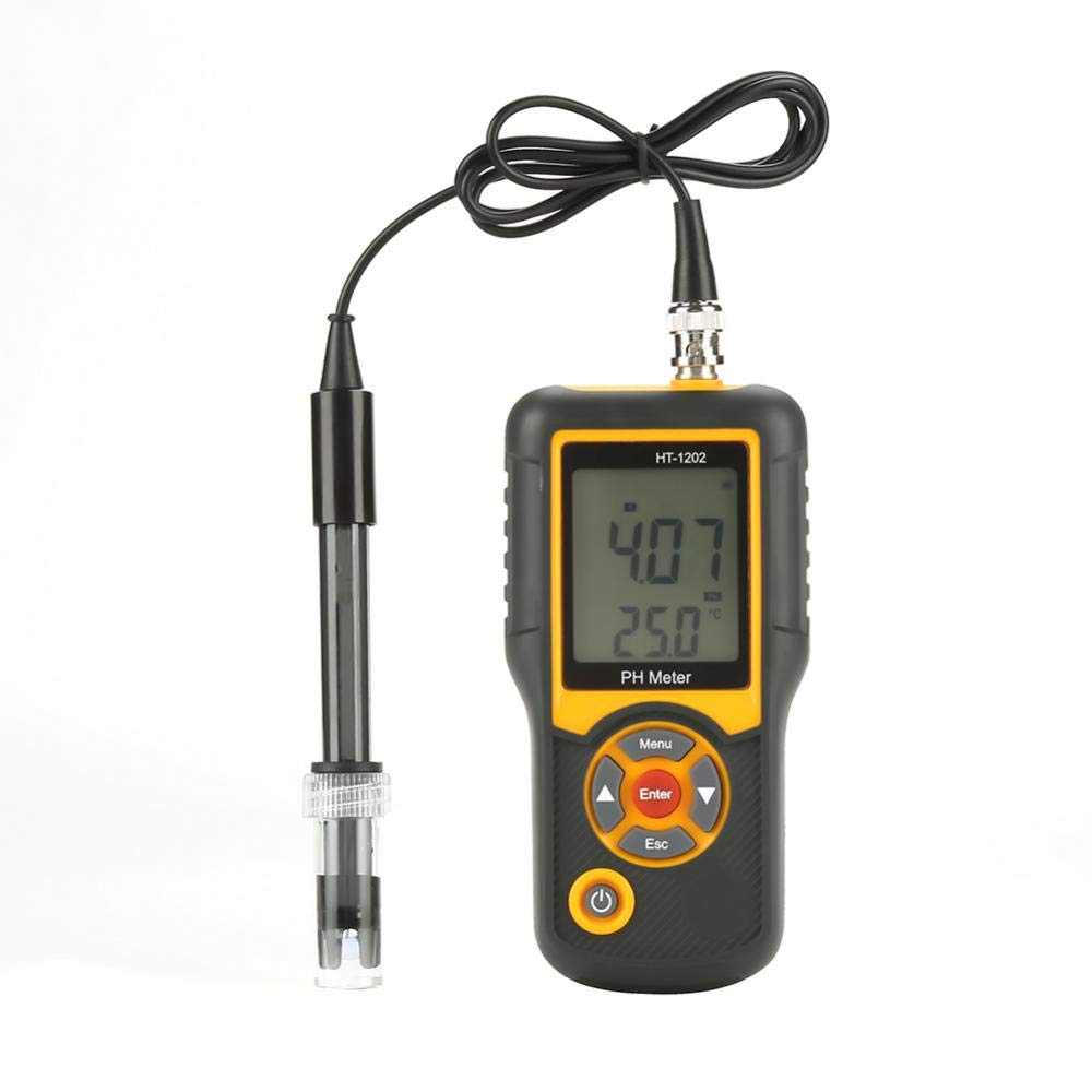 Buy HT1202 Digital PH Meter High Precision Water Quality Tester Temperature Meter 014PH Online
