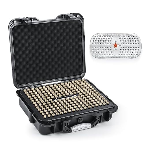 Waterproof Ammo Case for 214 Rounds