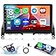 [6G+128G] 8-Core Autoradio für Mercedes-Benz C-Klasse W204 S204 2007-2010 Android Autoradio mit Bluetooth Navi, Hodozzy 9 Zoll Touchscreen mit Wireless Carplay Android Auto WiFi USB DSP FM/RDS Radio