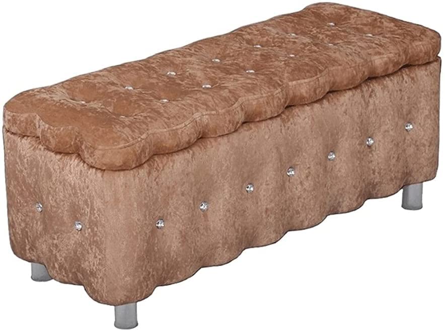 Banc de rangement en bois massif pour optimiser les petits espaces