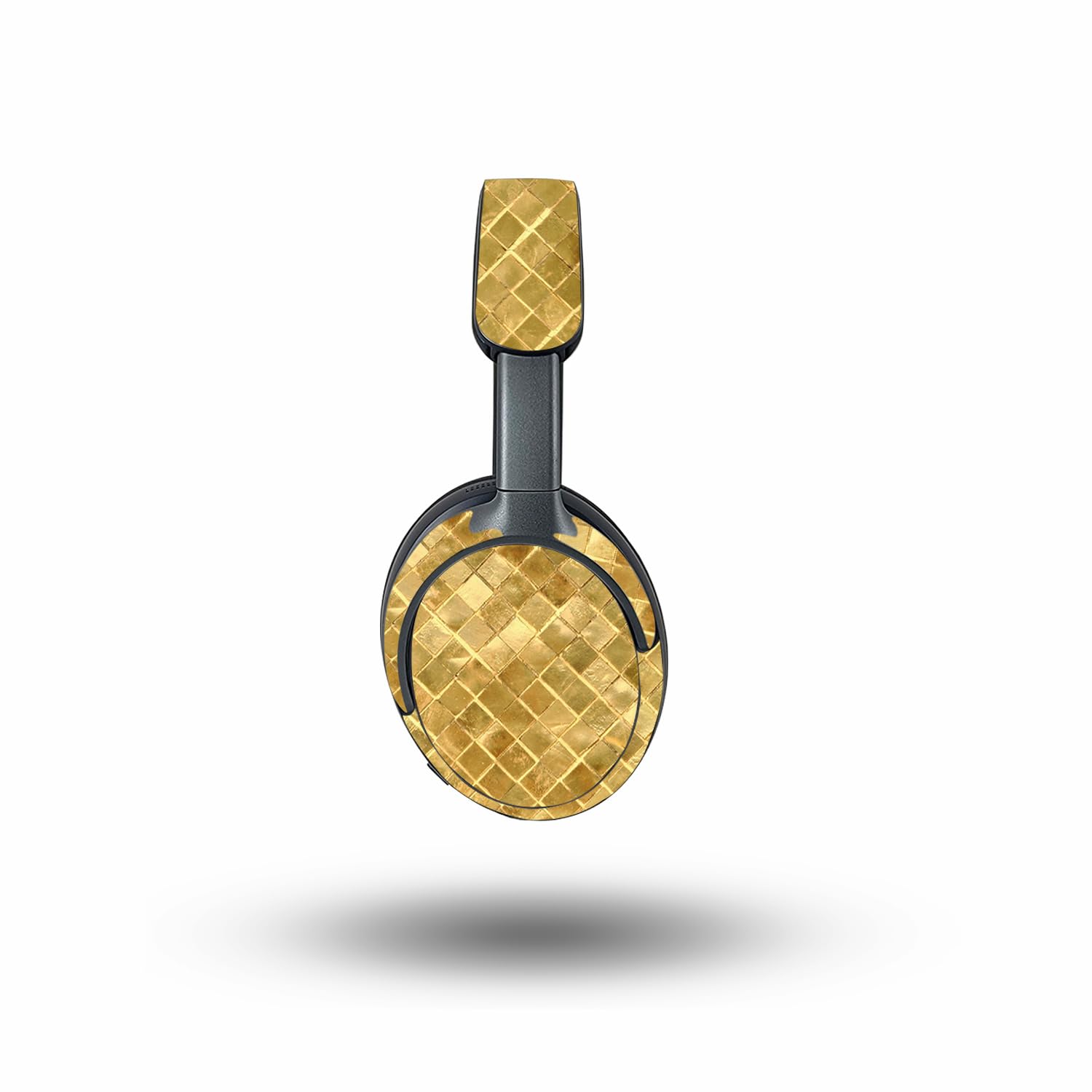 MightySkins Skin Compatible with Bose QuietComfort Ultra - Gold Tiles | Protective, Durable, and Unique Vinyl Decal wrap Cover | Easy to Apply, Remove, and Change Styles