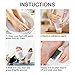 Deep Cleansing Foot Pads Premium Lavender Rose Ginger Green Tea Foot Care Pads 40 Pieces