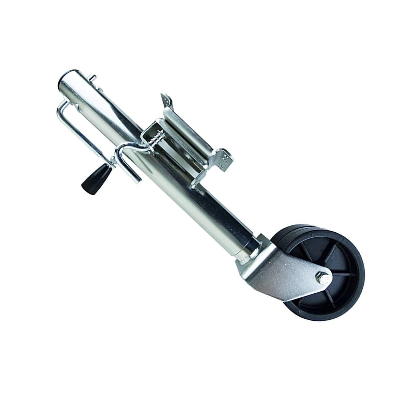 Ruota Di Supporto 900 Kg Per Rimorchio, Tubo Da 57 Mm, Rotella Di Sostegno Carico Pesante, Ruote Per Rimorchi, Cric Regolabile Per Rimorchi Per Auto - Foto 4