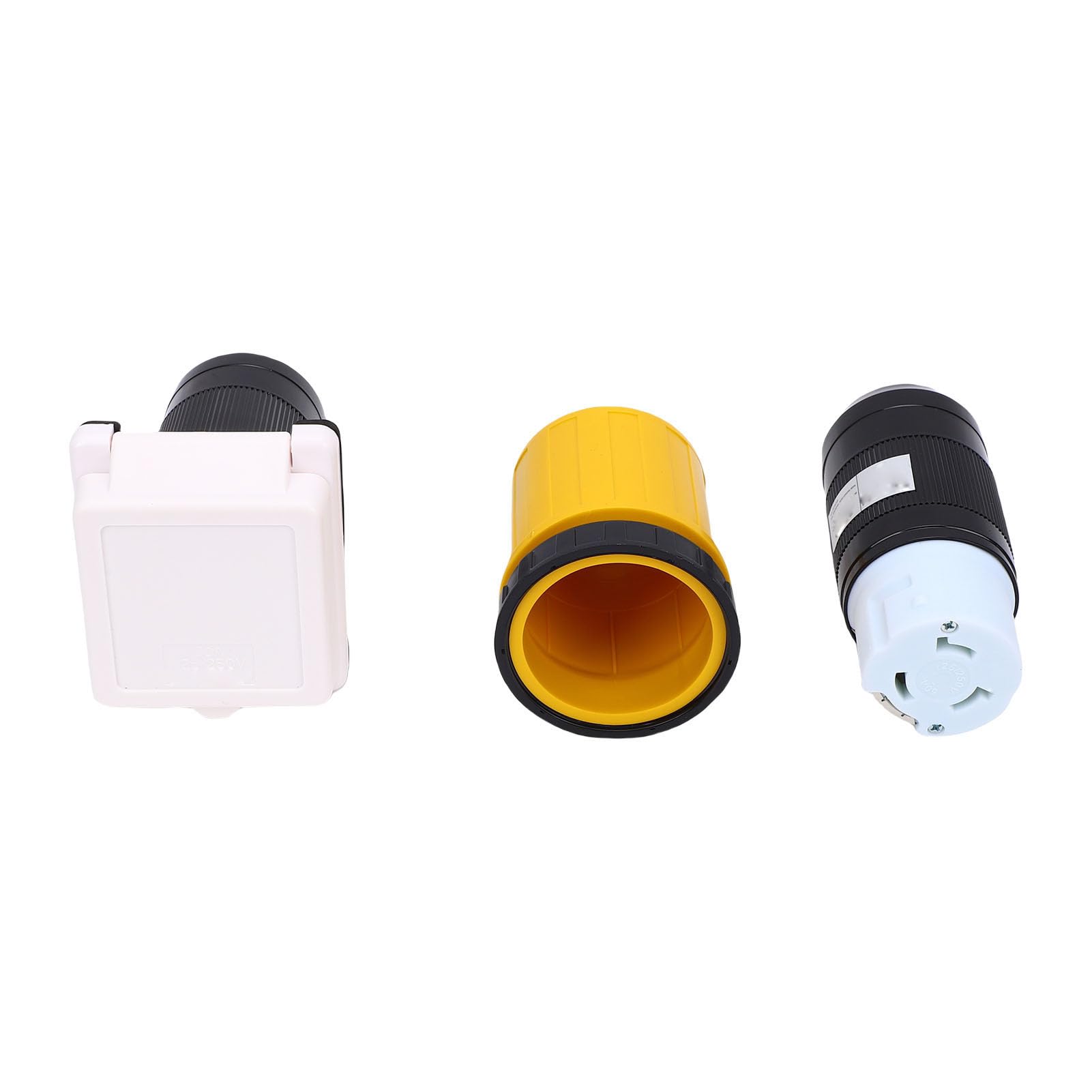 Mingzhe Secure RV Power Plug and Receptacle 50A Connector Kit for Caravan