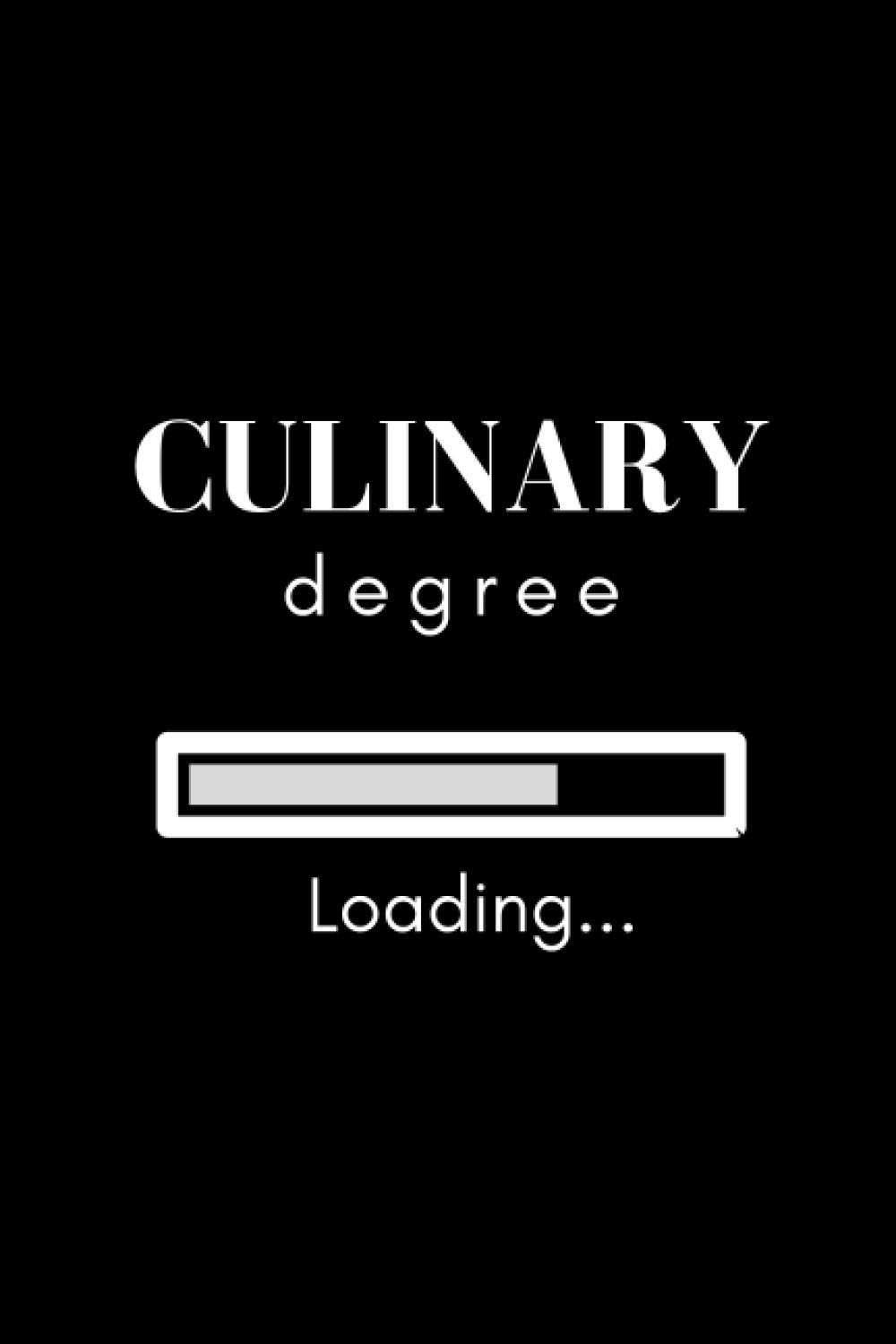 Loading Culinary Degree Notebook: a 6x9 in paperback notebook or journal for writing notes and recipes during your culinary degree (higher education .