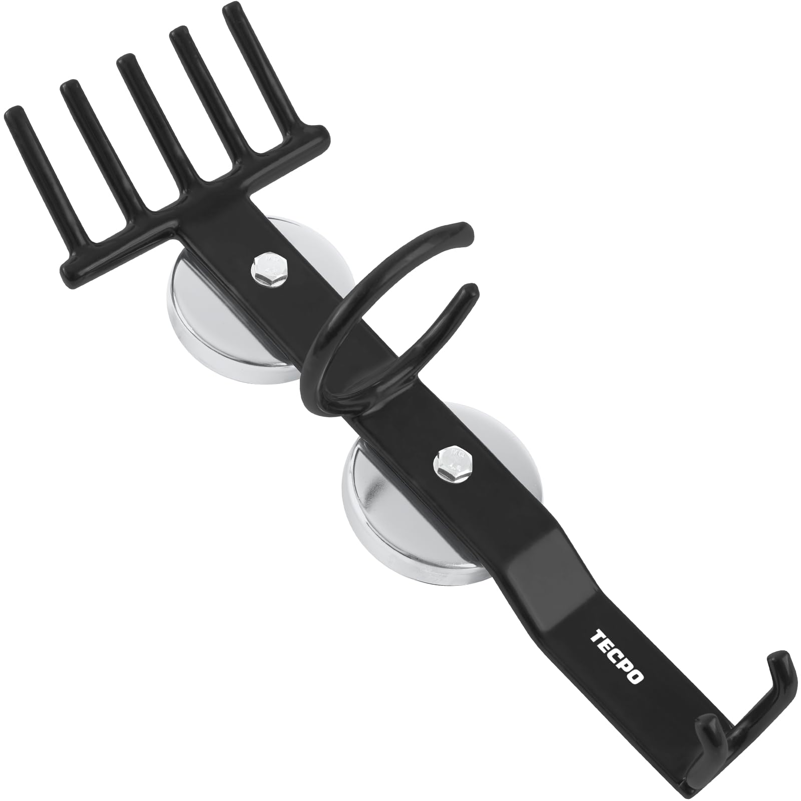 TECPO 300476 Compressed Air Tool Holder Magnetic Workshop Trolley and Lifting Platform Magnetic Holder for Pneumatic Tools Ratchet Screwdriver Socket Wrench and Tyre Inflator Load Capacity 15 kg