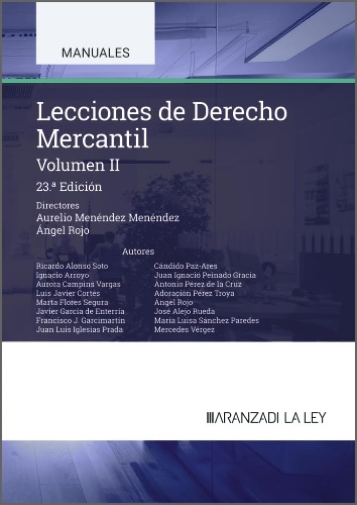 Lecciones de Derecho Mercantil (Volumen II) (Manuales Universitarios)