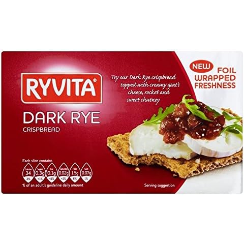 Ryvita Dark Rye Crispbread (250g) - Pack of 2 Cover