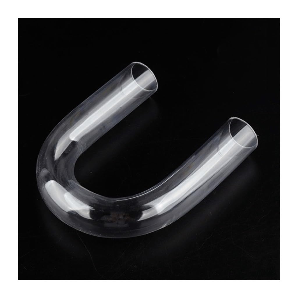 1pcs Transparent Acrylic Pipe Aquarium Fish Tank U-shape Connector Water Supply Tube, For Garden Supplies Home DIY Connector O.D 20~32mm(Outer Dia 20mm)