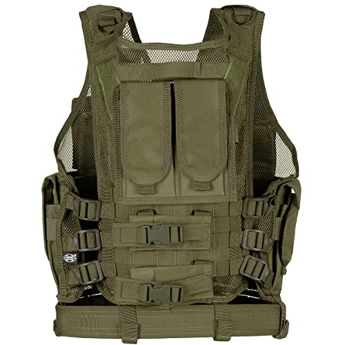 Gilet tactique USMC MFH robuste en version camouflage
