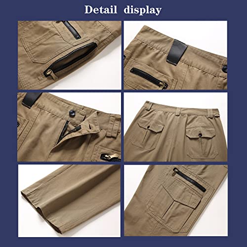 Gothic Overalls Men's Casual Pocket Overalls Men's Trousers4