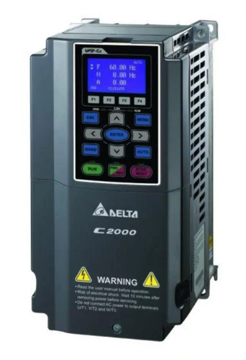 VFD055C23A, Delta, VFD, 7.5 Hp, 240V, 3Ph, 230/3/60, 0-599.00Hz, Nema1